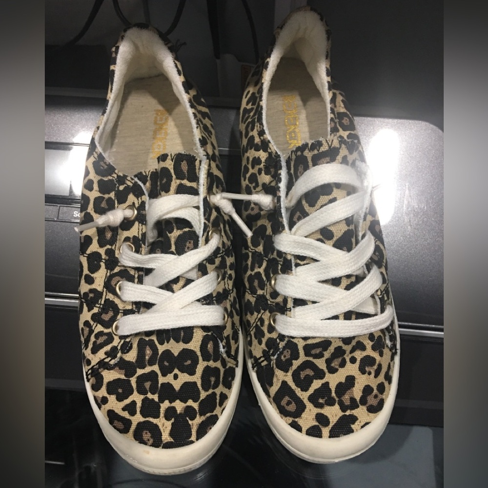 Cheetah Print Sneakers